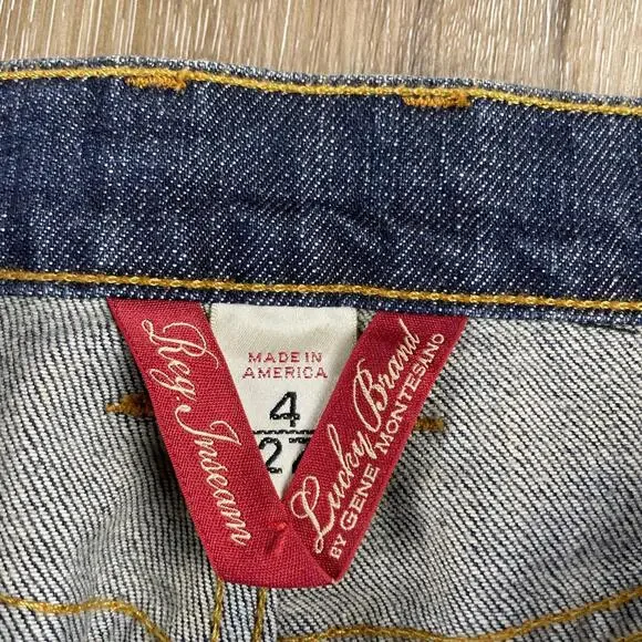 Lucky Brand Selvedge USA Made Flap Pocket Jeans Women's 27 / 4 Easy Rider 2 Pair - Picture 11 of 16